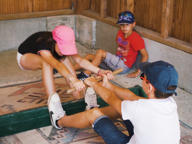 Nous accueillons les groupes scolaires et les centres de loisirs au Louarnig Park.