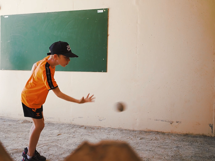 Les enfants peuvent s'amuser au Louarnig Park