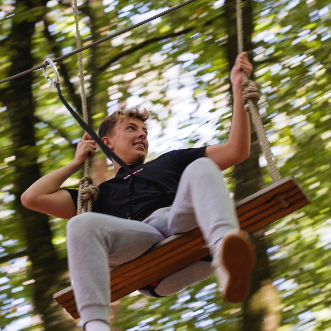 Nous sommes également gérant de l'Accrobrancherie, nous donc organiser une sortie multi-activité pour votre groupe.