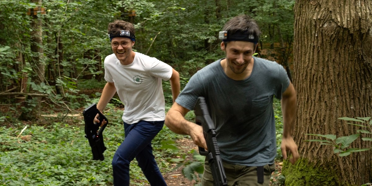 Le laser game est une activité bon enfant.